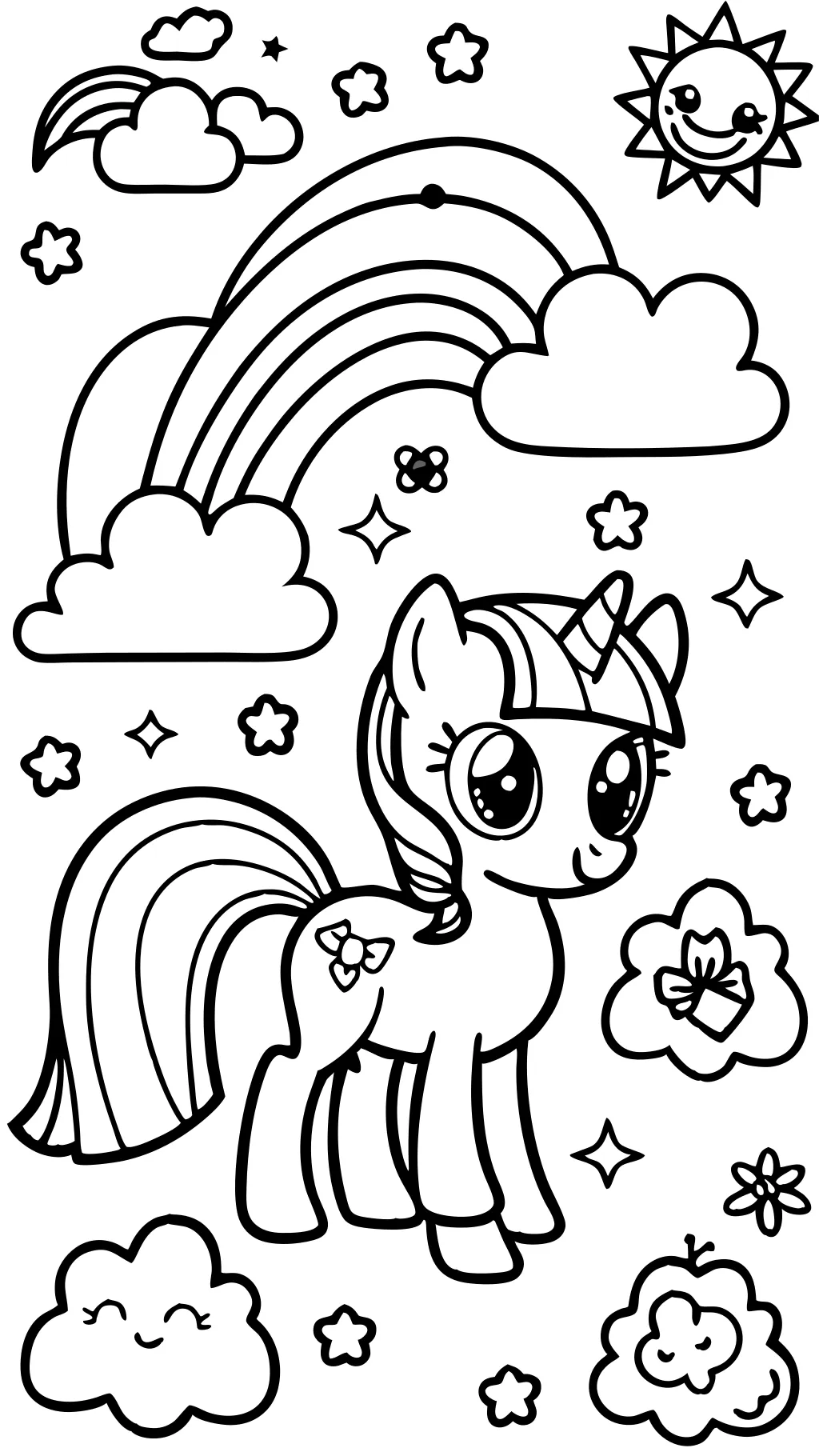 My Little Pony Movie Coloring Pages